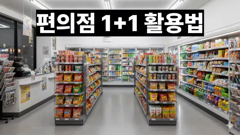 편의점-1+1활용법-화면